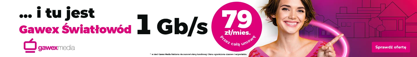 1 Gb/s za 79 zł/mies.